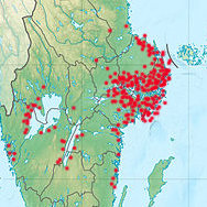 karta fästingar Riskområden – Tbe.se